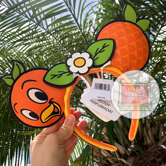 Loungefly Accessories - Disney Loungefly Epcot Flower Garden Festival Orange Bird Scented Ear Headband